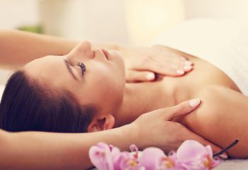 77325369 - beautiful woman getting massage in spa